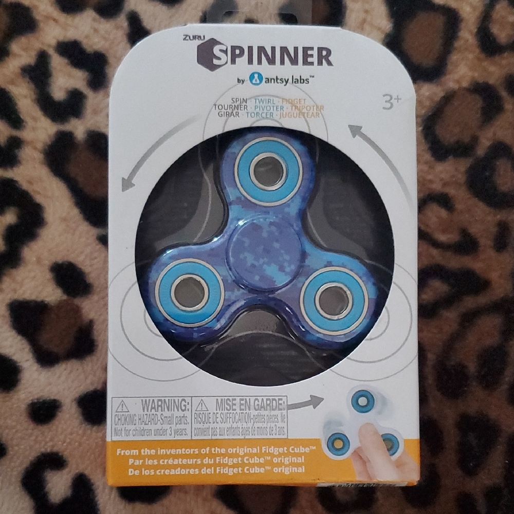 Blue Fidget Spinner by ZURU Antsy Labs